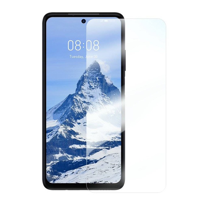 Baseus 0.15mm Vollbild Gekrümmter Wasser-Gel-Schutz 2er-Pack für Xiaomi Redmi K40 / K40 Pro / Poco F3 Transparent (SGMIK40-02)