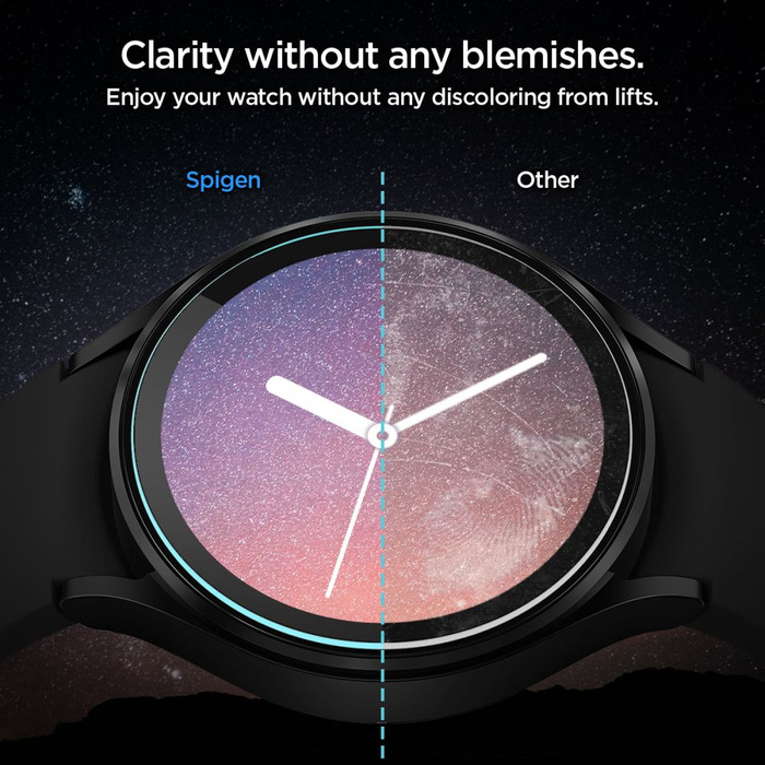 Tempered Glass Spigen GLAS.TR "EZ-FIT" 2-PACK GALAXY WATCH 5 PRO (45 MM)