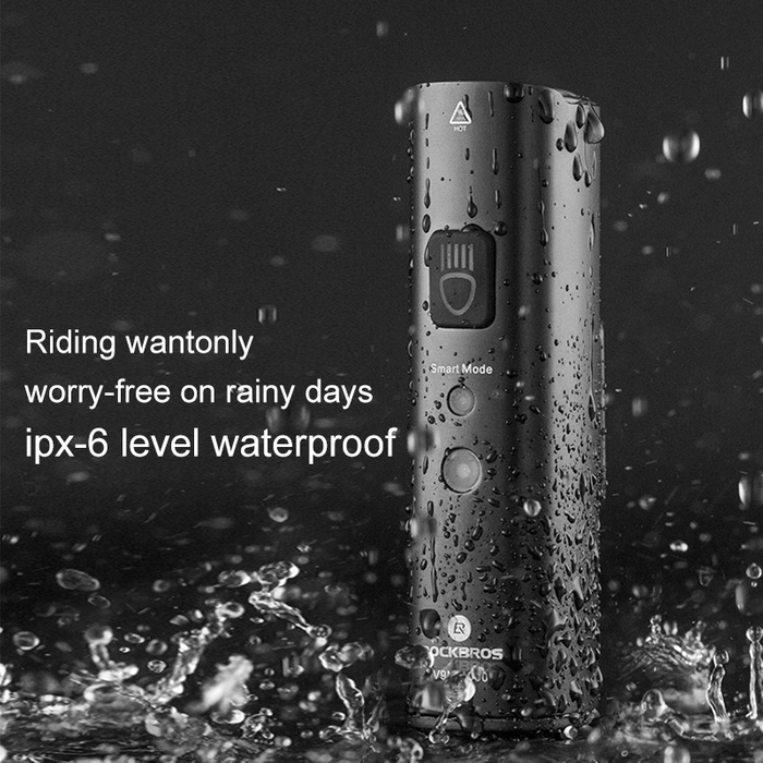 Rockbros V9M-1000 éclairage avant de vélo 1000lm - noir