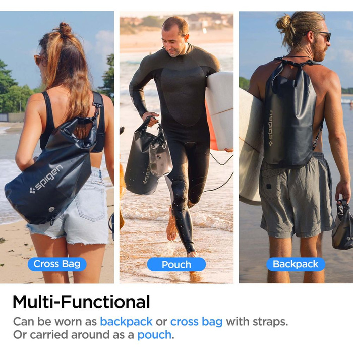 Funda Spigen A630 BOLSA IMPERMEABLE UNIVERSAL NEGRA