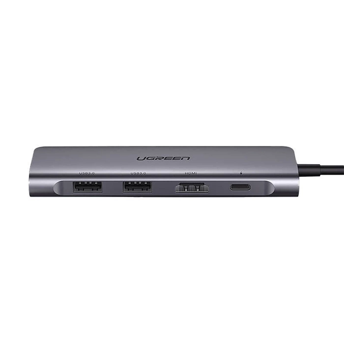 Adaptateur HUB UGREEN CM195 USB-C vers HDMI, 2x USB-A 3.0, SD/TF, PD