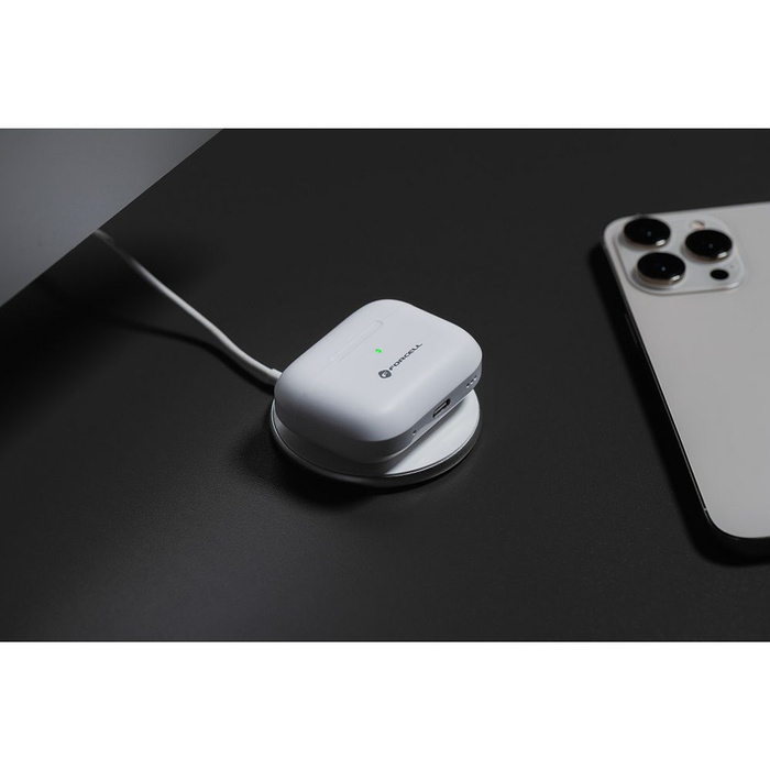 Słuchawki bezprzewodowe douszne Forcell F-Audio Master Pro TWS białe