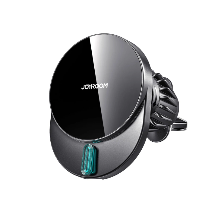 Joyroom JR-ZS409 Magnethalter mit 15W induktivem Ladegerät für Auto-Lüftungsschlitze – Schwarz