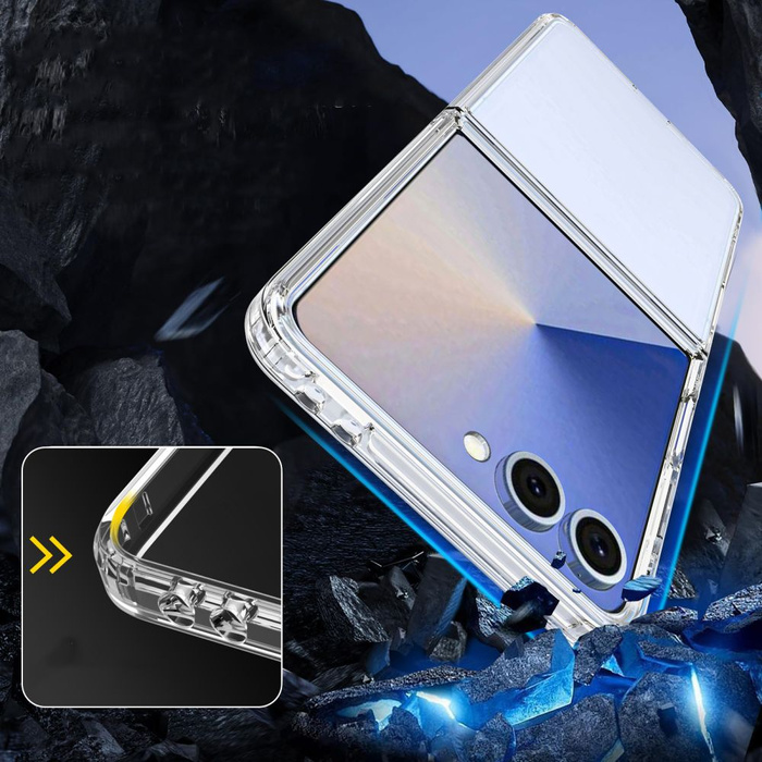 TECH-PROTECT FLEXAIR HYBRID GALAXY Z FLIP 7 CLEAR