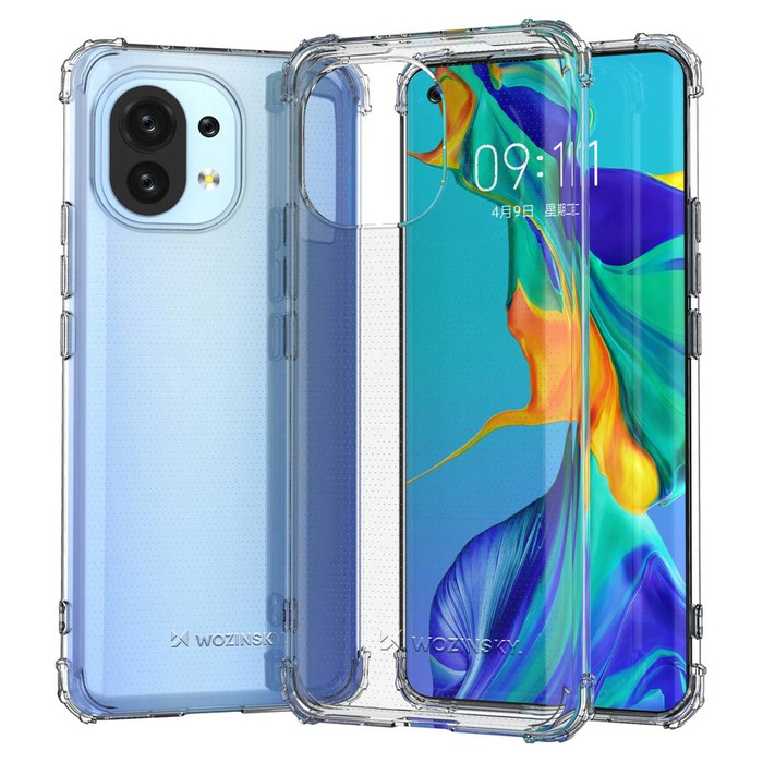 Wozinsky Anti Shock Armored Case für Xiaomi Mi 11 Transparent