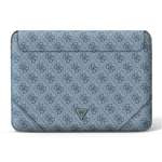 Guess Sleeve GUCS14P4TB 13/14" blau/blau 4G Uptown Triangle Logo