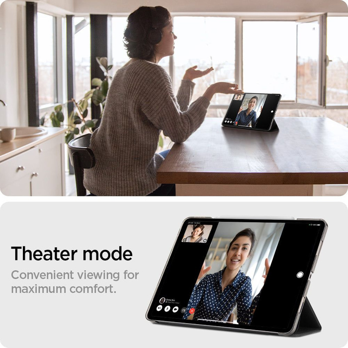 Obal Spigen Liquid Air Folio IPad Pro 11 2021 / 2022 Black Case