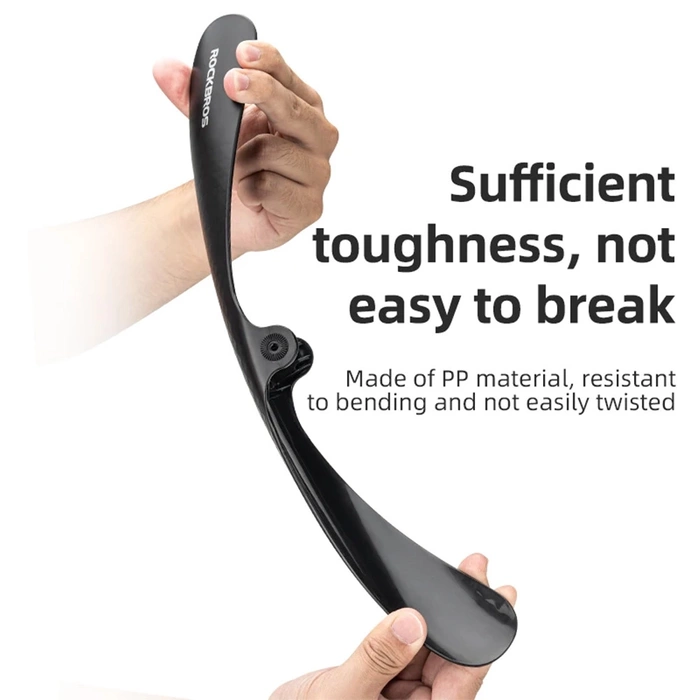 Rockbros 28210007001 bicycle fender, universal, adjustable - black