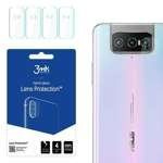 3MK Asus Zenfone 7 Pro Protection de l'objectif 4pc Hybrid Glass