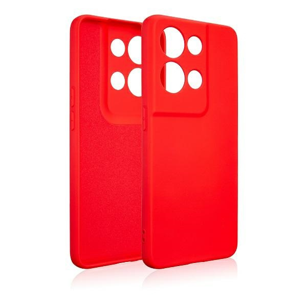 Beline Etui Silicone Oppo Reno 8 Proczerwony /red
