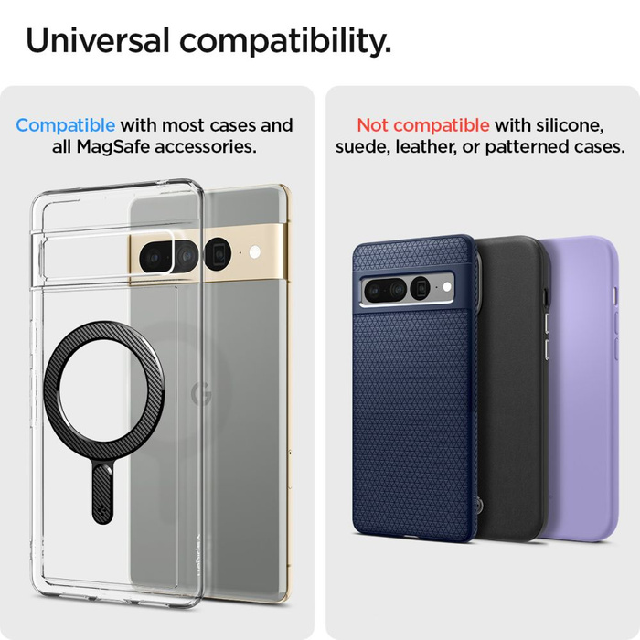 Anillo Spigen Onetap Anillo Magnetic MagSafe Placa Carbono