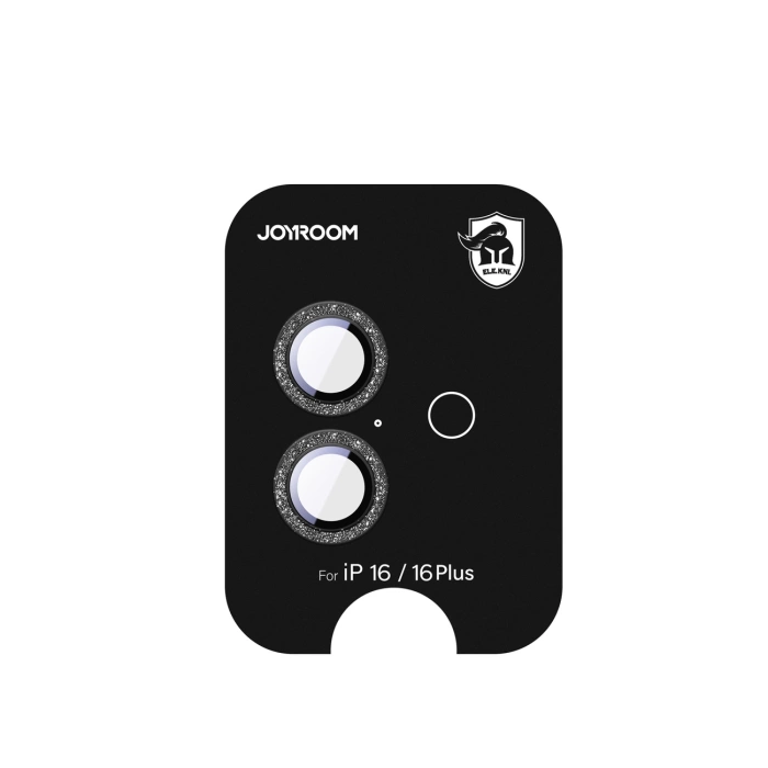 Joyroom JR-MSF0298 Glas-Displayschutzfolie für iPhone 16/16 Plus, Schwarz