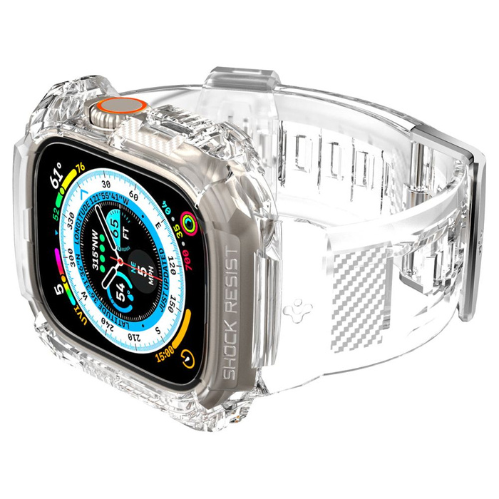 Spigen Rugged Armor "PRO" Apple Watch ULTRA (49 MM) CRISTAL CLAIR