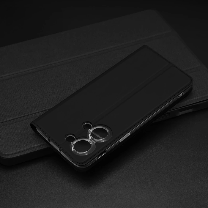 Dux Ducis Skin Pro Hülle mit Klappe und Kartenfach für OnePlus Nord 3 / Ace 2V – Schwarz