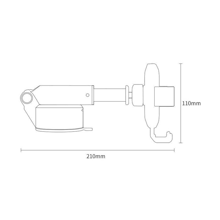 Baseus Auto Halter Armaturenbrett Windschutzscheibe Halterung Gravity Automatischer schwarz (SUYL-TK01)