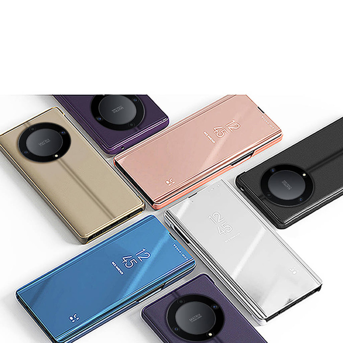 Funda Clear View Case para Honor Magic5 Lite / X40 / X9a flip cover negra