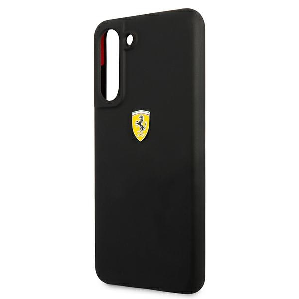 Case FERRARI Samsung Galaxy S21 FE Silicone Black Hardcase