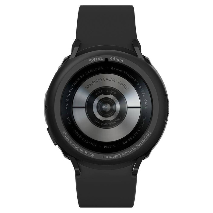 Coque SPIGEN Samsung Galaxy Watch 4 44mm Liquid Air Matte Black Case