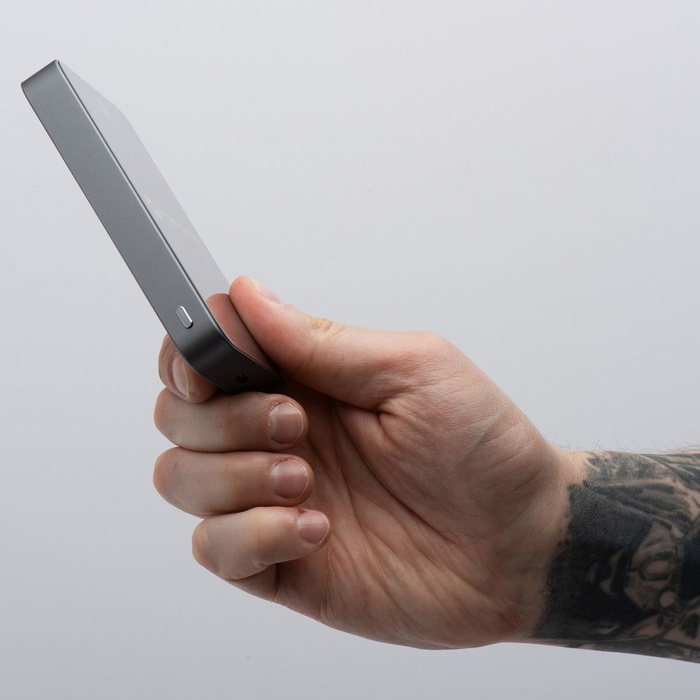 Powerbank zgodny z MagSafe Forcell F-Energy SuperSlim F10K8 QC4.0 PD3.0 15W 10000 mAh szary 0INT