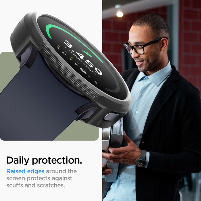 Spigen Liquid Air Galaxy Watch MATTE SAMSUNG 7 (40 MM) NOIR
