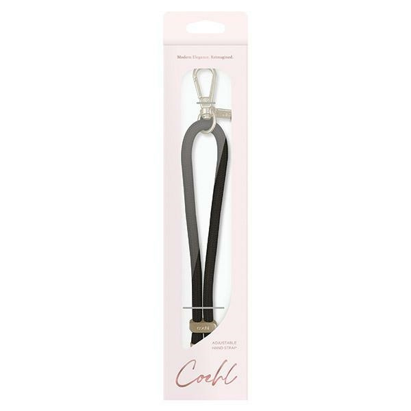UNIQ Coehl Laurel Handstrap uniwersalnysznurek do telefonu na rękę czarny/black
