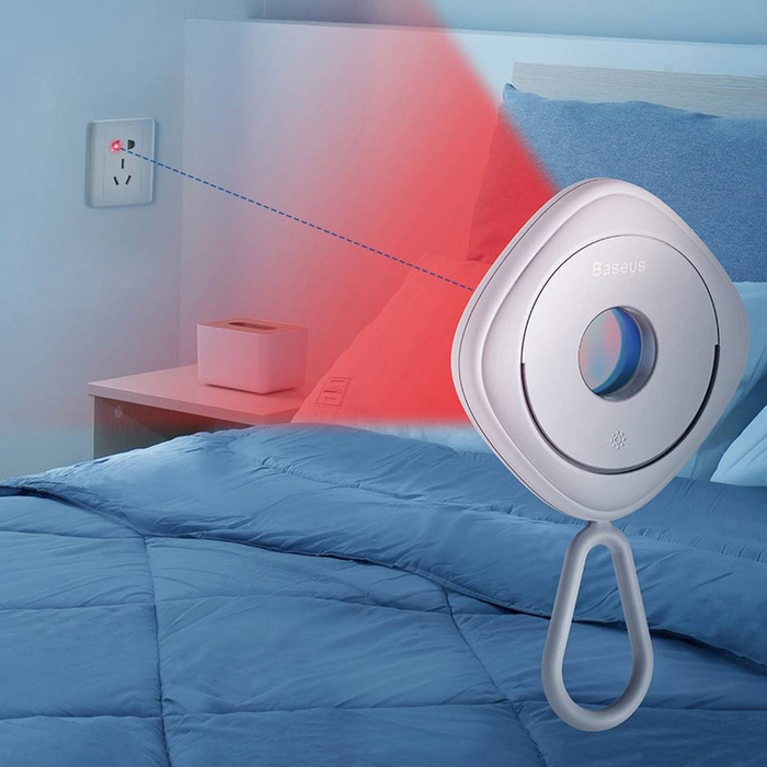 Baseus Heyo Camera Detector White（With Simple charging cable USB to Type-C 0.3m White)