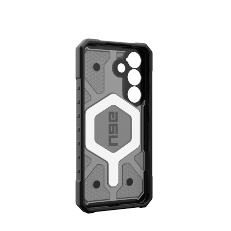 UAG Pathfinder Clear Magnet -  obudowa ochronna do Samsung Galaxy S25 5G z wbudowanym modułem magnetycznym (ash)