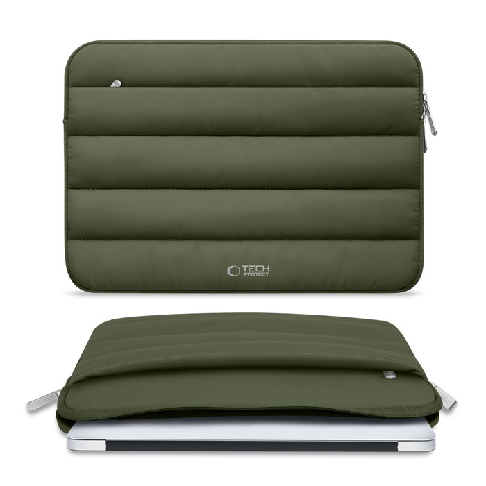TECH-PROTECT FLUFFY LAPTOP 15-16 ARMY GREEN
