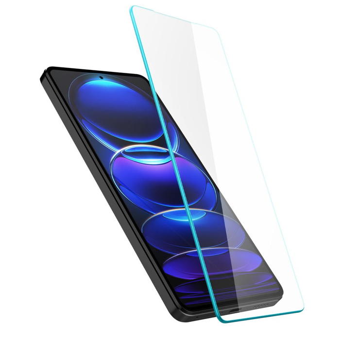 Vetro temperato Spigen GLAS.TR SLIM 2-PACK XIAOMI REDMI NOTE 12 PRO 5G / 12 PRO+ PLUS 5G / POCO X5 PRO 5G CLEAR
