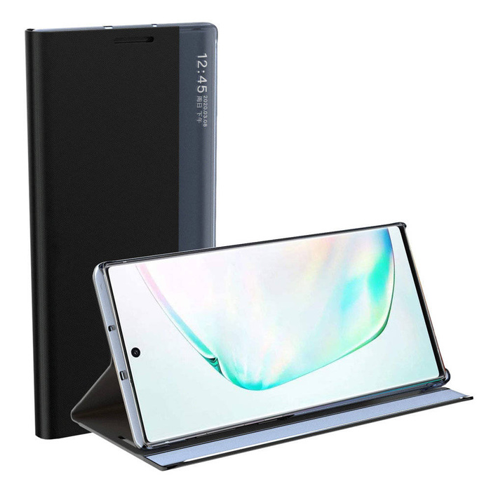 Nový kryt Sleep Case s funkcí stojánku pro Samsung Galaxy A03s (166.5) modrý