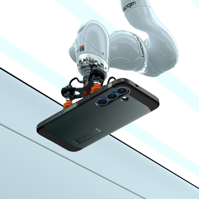 Funda Spigen Tough Armor MagSafe GALAXY S25+ PLUS VERDE ABISMO