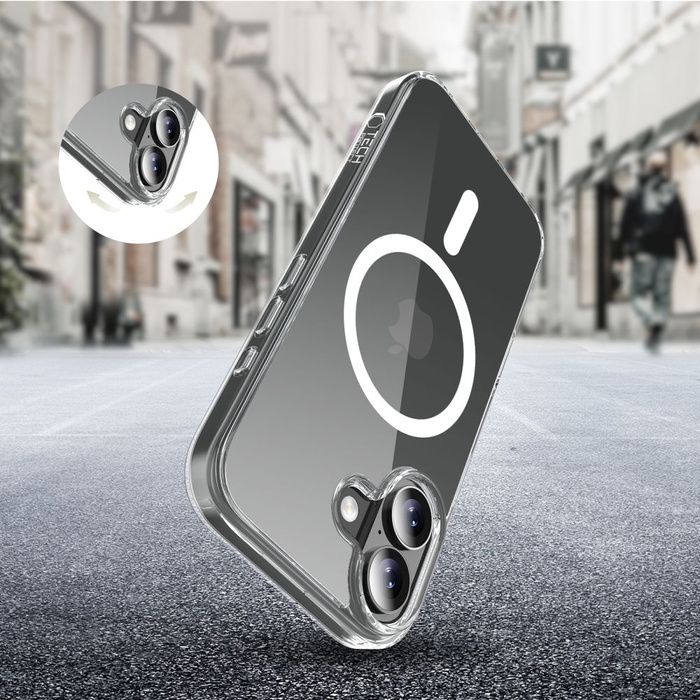 ETUI TECH-PROTECT IPHONE 17 FLEXAIR HYBRID MAGSAFE PRZEZROCZYSTE