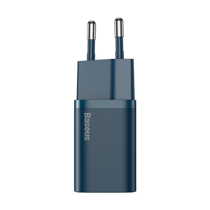 Baseus Super Si 1C caricatore rapido da parete USB Type C 20 W Power Delivery blu (CCSUP-B03)