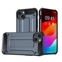 Coque Hybrid Armor pour iPhone 15 - bleue
