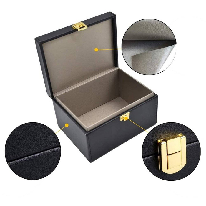 Signal blocking chest Funkblockierbox Faraday Box für Autoschlüssel und Telefon schwarz