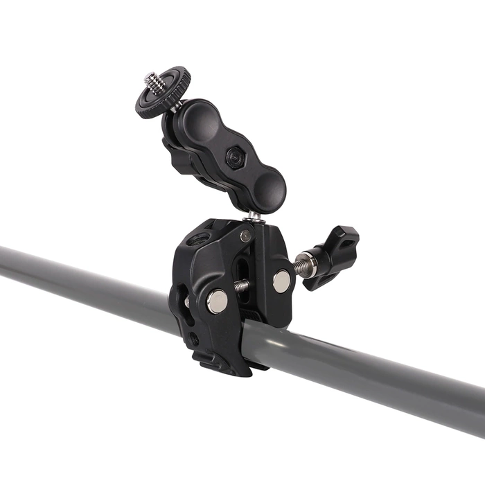 Support pour téléphone et caméra de sport avec pince