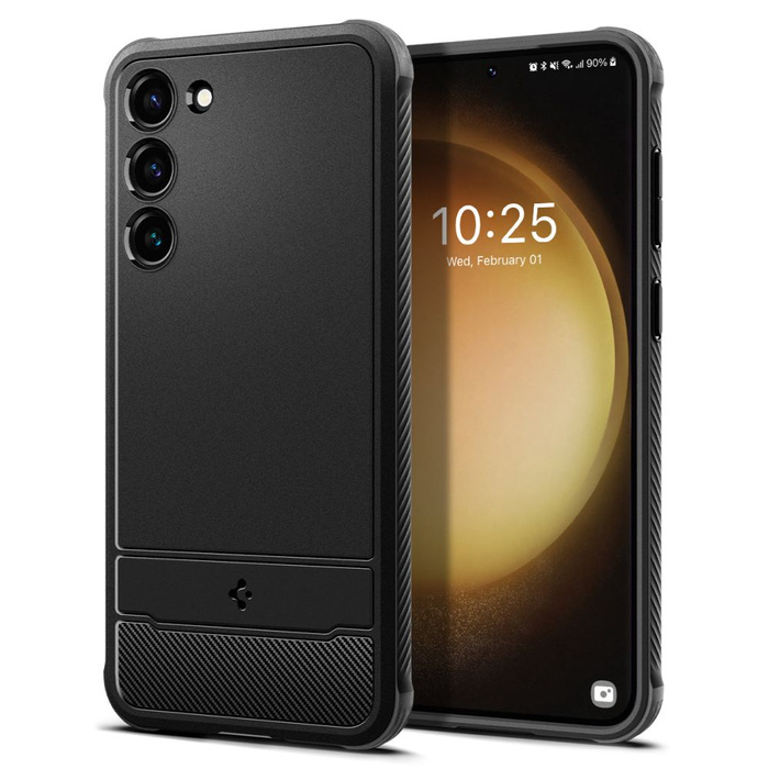 Obal Spigen Rugged Armor Galaxy S23 MATTE Černá Case