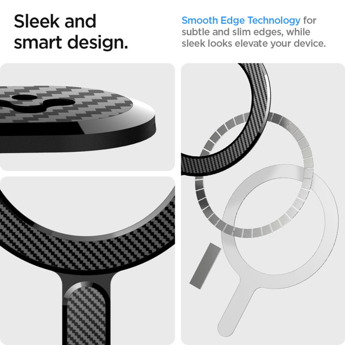Ring Spigen Onetap Ring Magnetic MagSafe Plate Carbon