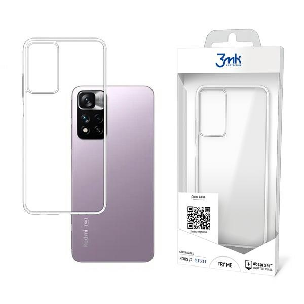 Pouzdro 3mk Xiaomi Redmi Note 11 5G All-Safe Armor Clear Clear Case