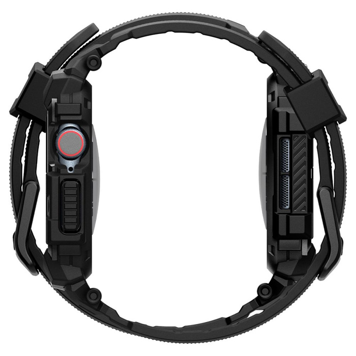 Case Spigen Rugged Armor "PRO" Apple Watch 10 (46 MM) MATTE BLACK