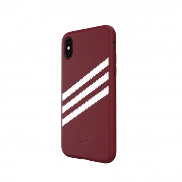 Adidas OR Moulded PU Suede iPhone X/XS burgund/collegiate burgundy 33282