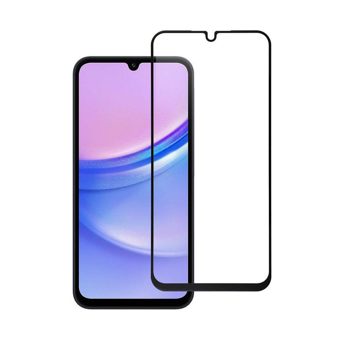 Szkło hartowane do Samsung Galaxy A15 5G (full glue / case friendly) Blue Star 5D czarne