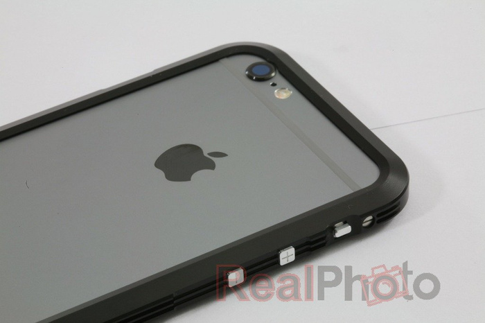 Case LJY Assem 1 iPhone 6 6S Aluminum Bumper Frame Black