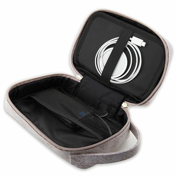 Sac Guess GUHBP4RPSP Organiseur à rayures imprimé 4G rose/rose