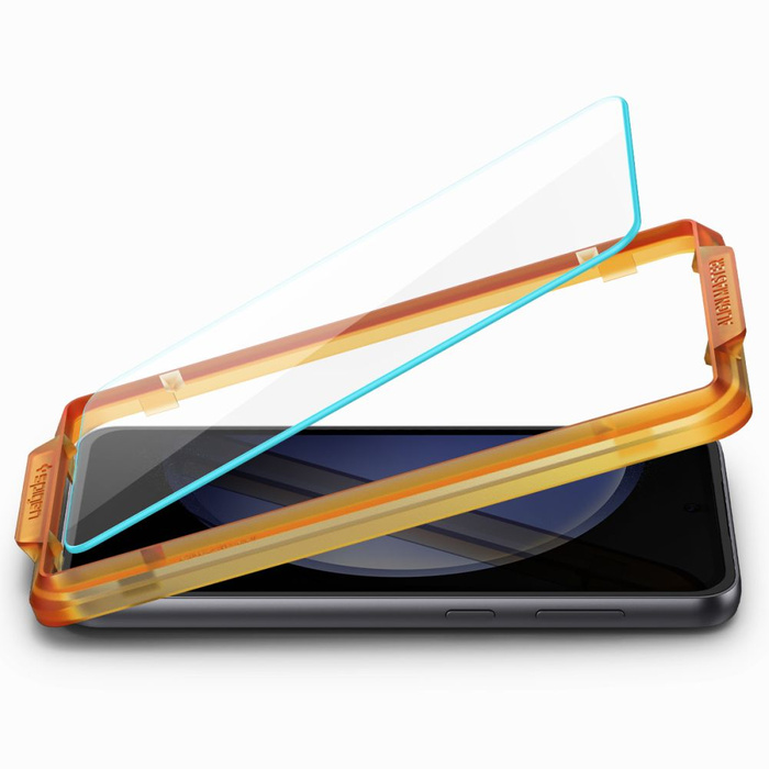 Vidrio Templado Spigen Alm Glas.tr Paquete de 2 Galaxy S23 Fe Transparente