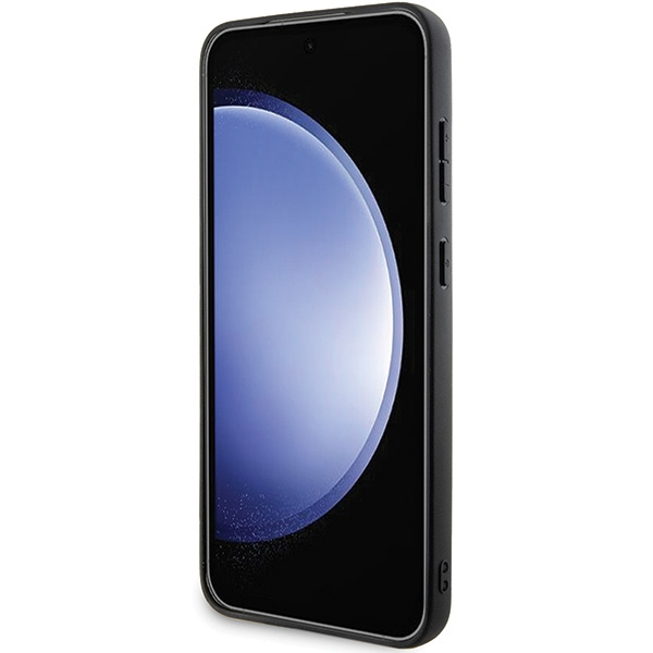 Etui Mercedes MEHMS24M23RBARK Samsung Galaxy S24 Plus S926 czarny/black hardcase Leather Textured & Plain MagSafe Case