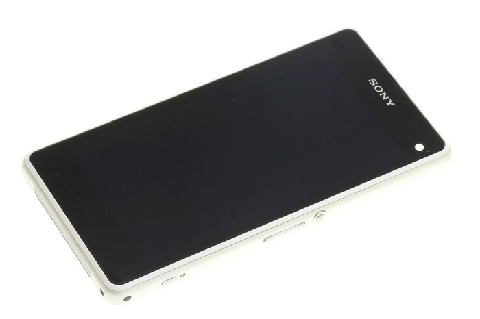 DISPLAY SONY Xperia Z1 Compact Grade B Silver With Defect Original Touch