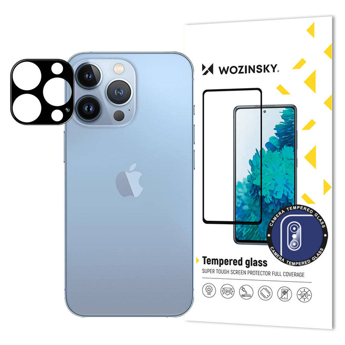 Wozinsky Full Camera Glass 9H vidrio templado para toda la cámara iPhone 13 Pro Max cámara
