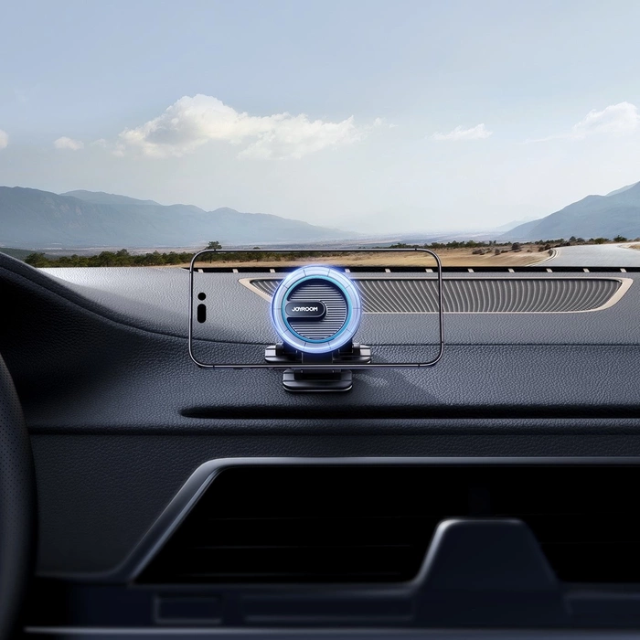 Support de téléphone magnétique pour cockpit Joyroom JR-ZS366 - noir