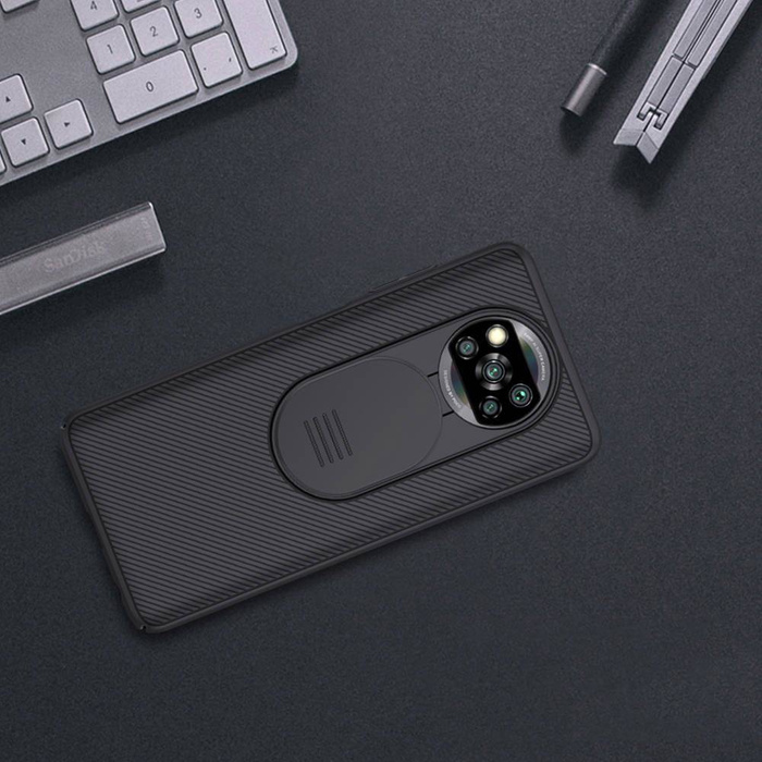 Nillkin CamShield Xiaomi Poco X3 NFC Black Case